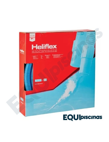 Manguera Asp Para Piscina 10 Mts Premium Heliflex (europa)