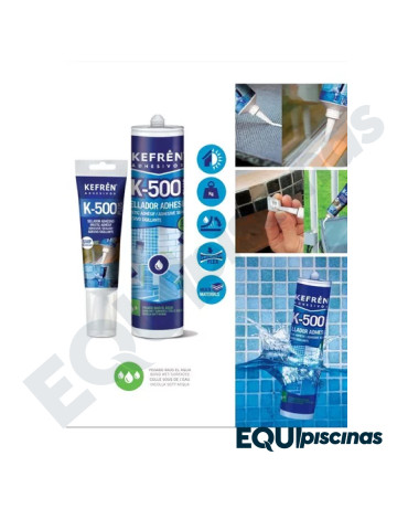 SELLADOR PEGAMENTO ADHESIVO K-500 KEFREN BAJO AGUA 290ml