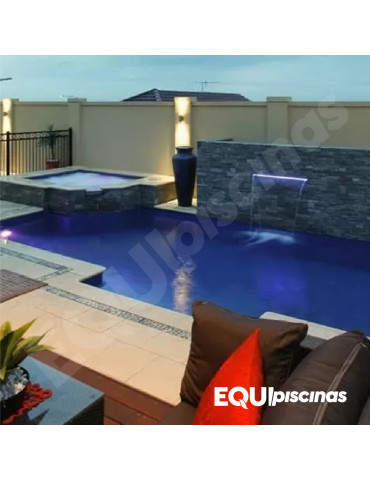 CASCADA EMAUX - WATER DESCENT 300-25, 4w LED (APROX 12 GPM-1/2HP)