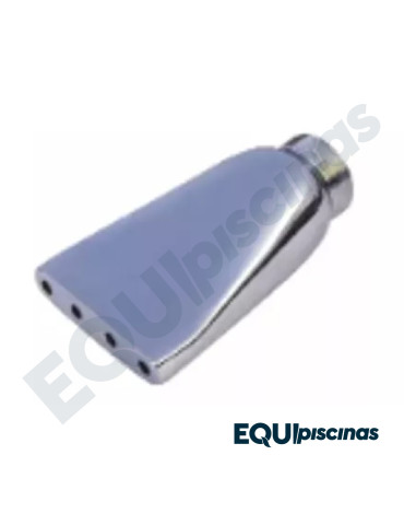 BOQUILLA BRONCE CROMADO PARA HIDROMASAJES CAÑON EFECTO ARO