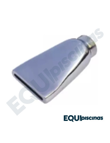 BOQUILLA BRONCE CROMADO PARA HIDROMASAJES CAÑON EFECTO PLANO