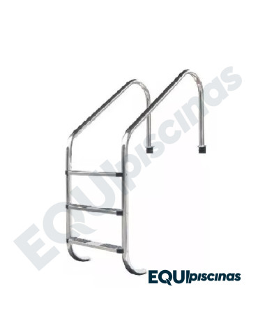 ESCALERA 4 PELDAÑOS EN ACERO INOX. SINO LINK