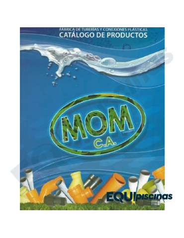 TUBO PVC 110mm x 6 mts ALTA PRESION E: 3.2mm MARCA MOM (Milimétrico)