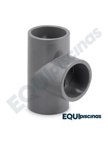 TEE PVC 20 X 20 X 20 mm PEGAR MARCA MOM (MILIMETRICO)