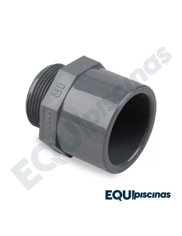 ADAPTADOR MACHO PVC 32 X 1" ROSCA-PEGA MARCA MOM