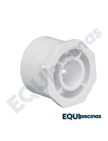 REDUCCION BUSHING PVC- CPVC HEMBRA LASCO 1-1/2" X 1-1/4" PEGAR (PULGADAS)