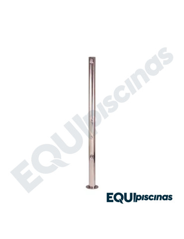 DUCHA EN ACERO INOX A316 MARCA FLEXINOX MOD. OVAL CON LAVAPIES