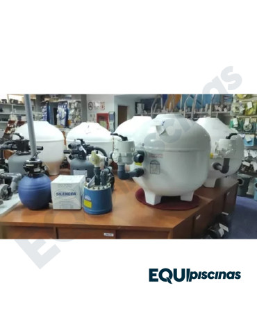 FILTRO ANDRADE POOLS EN FIBRA DE VIDRIO MOD. NEPTUNE 18" (S/VALVULA)