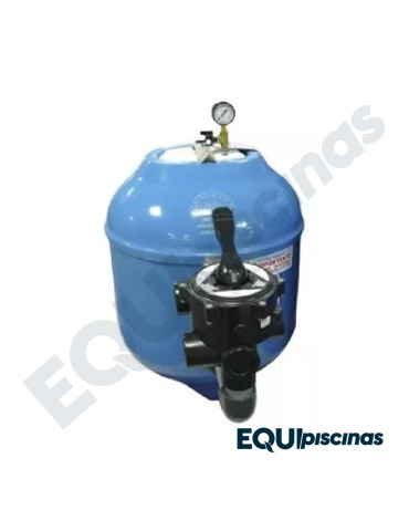 FILTRO ANDRADE POOLS EN FIBRA DE VIDRIO MOD. NEPTUNE 18" (C/VALVULA)