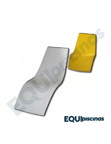 CAMASOL (TUMBONA) ANATÓMICA EN FIBERGLASS ANDRADE POOLS