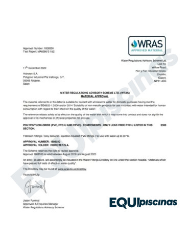 VALVULA MARIPOSA HIDROTEN 160mm SISTEMA NETVITE P/PEGAR